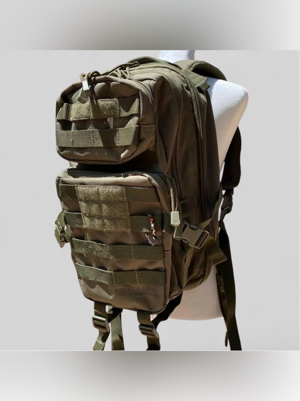Fieldline Surge Tactical MOLLE Hydration Backpack 22L Olive Drab